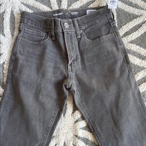 Old Navy Gray Straight Jeans Classic Style